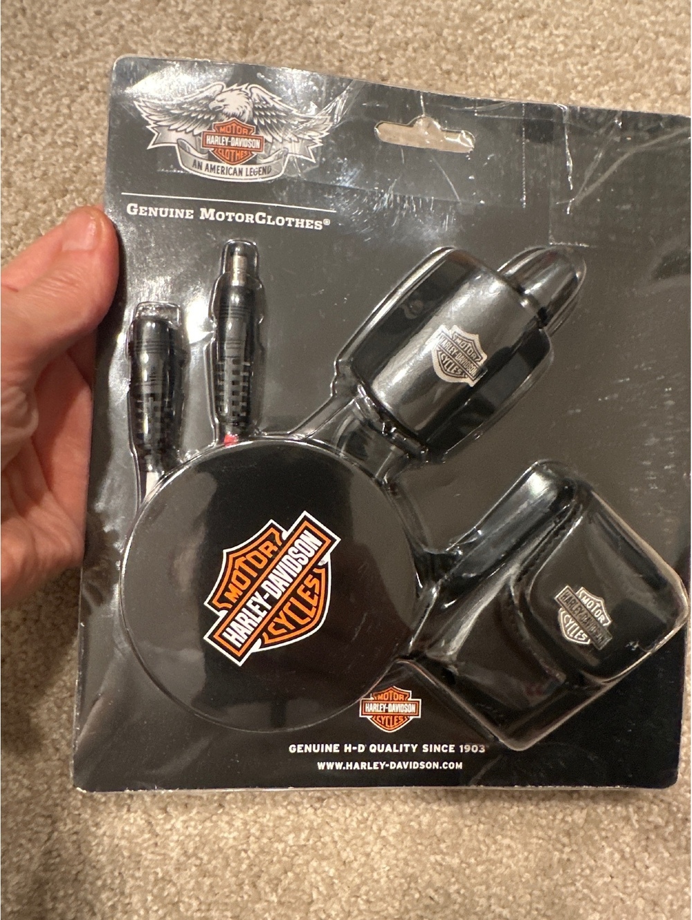 Harley-Davidson Portable Heated Thermostat.